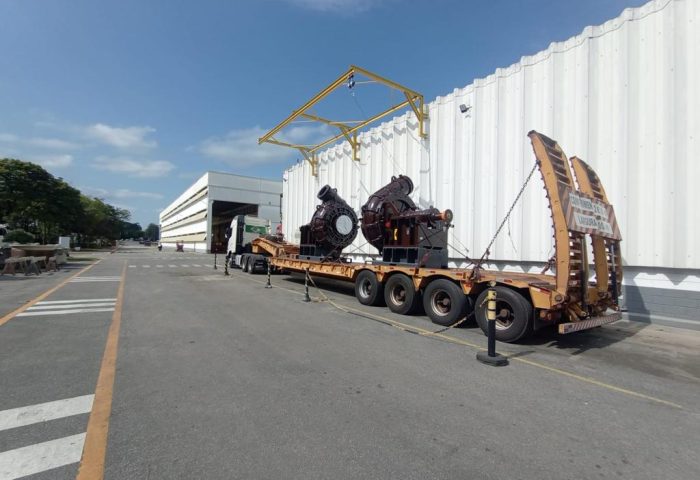 CargaEspcial2 Transporte de carga especial pelo Grupo Arizona para o norte do país